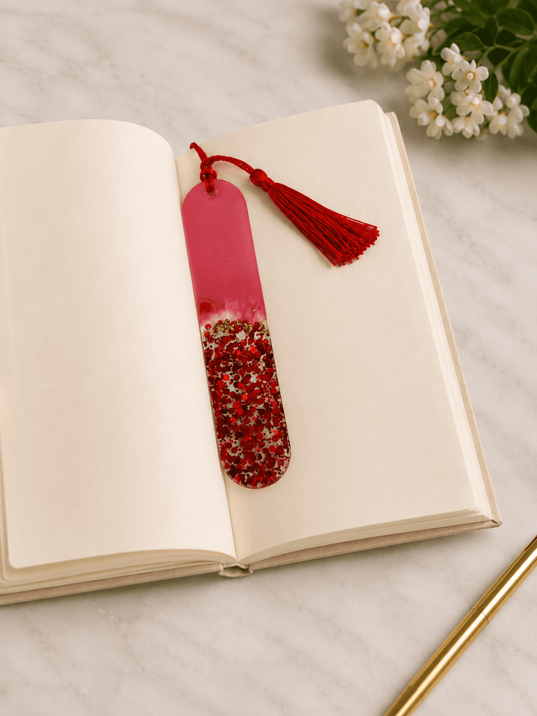 Ruby Sparkle Bookmark