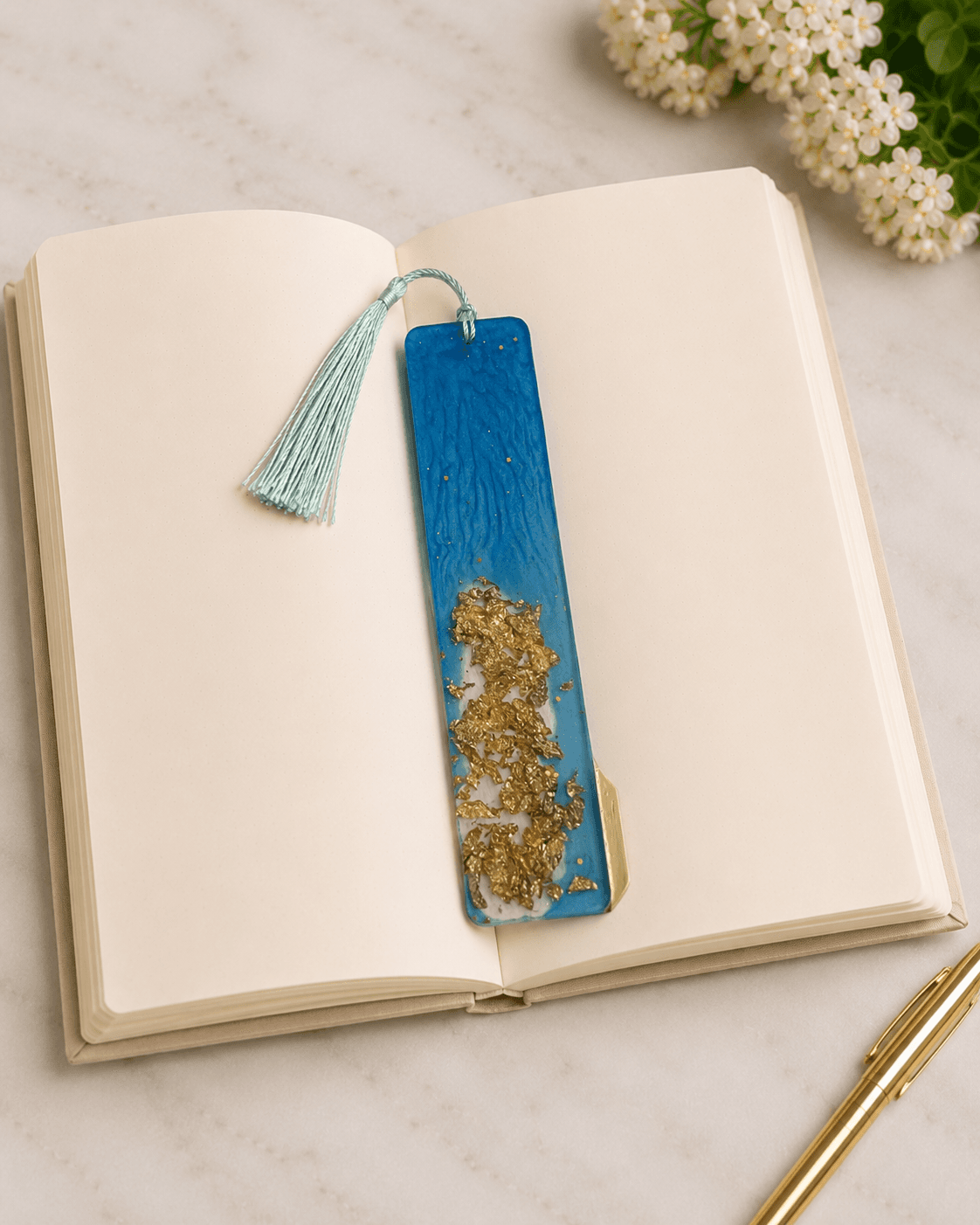 Ocean Gold Bookmark