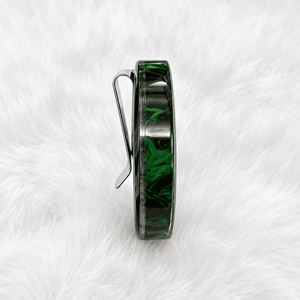 Emerald Marble Name Badge