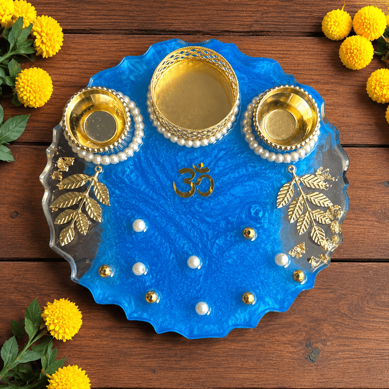 Azure Om Pooja Thali