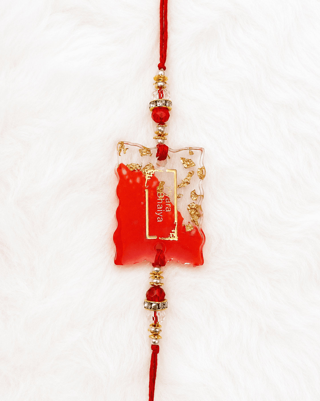 Scarlet Marble Bhaiya Rakhi