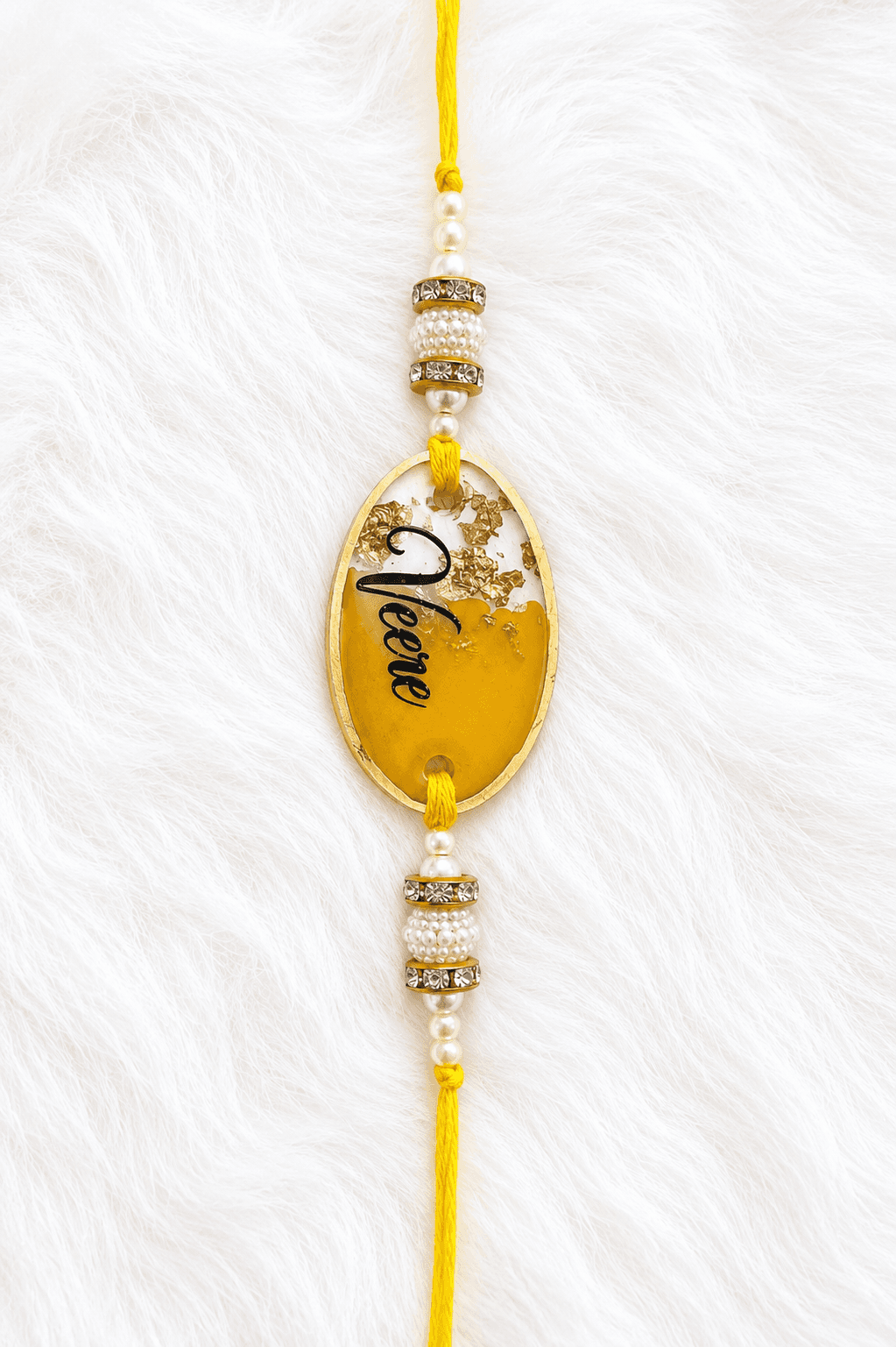 Veere Amber Agate Rakhi