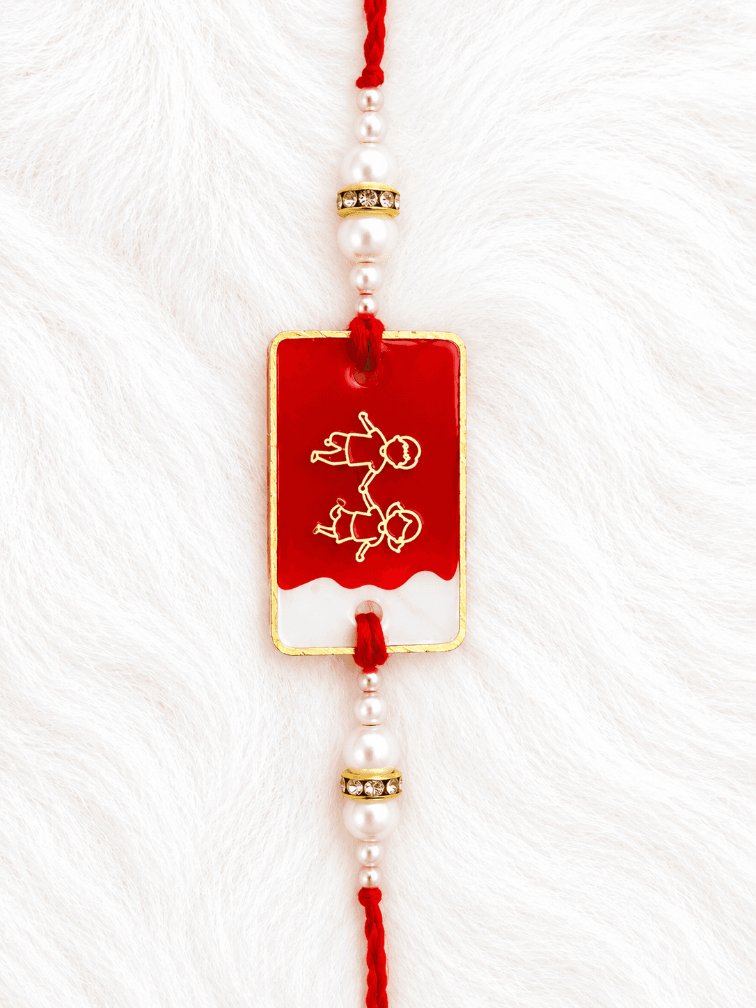 Bhai-Bhai Bond Red Rakhi