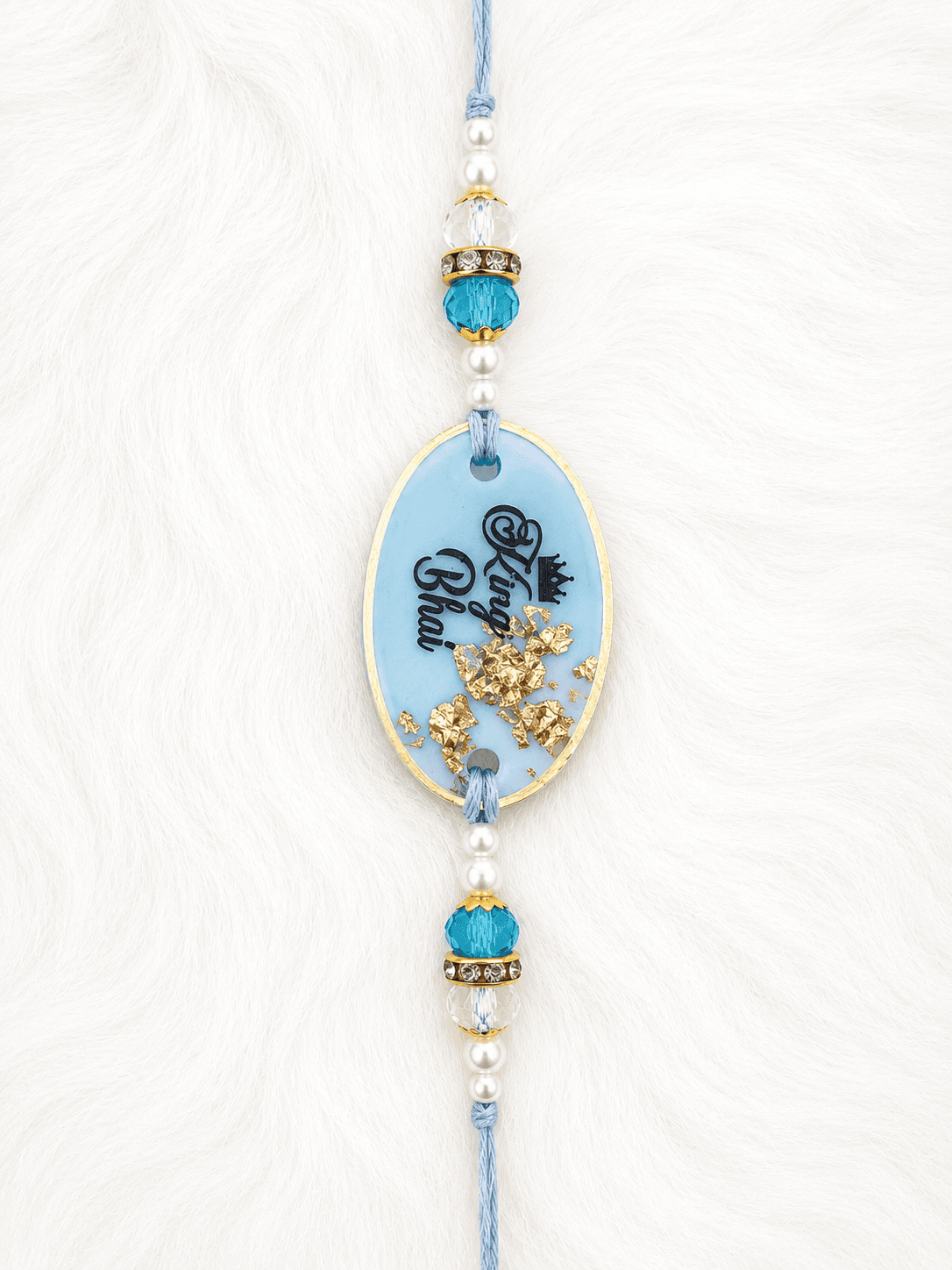 King Bhai Sky Agate Rakhi